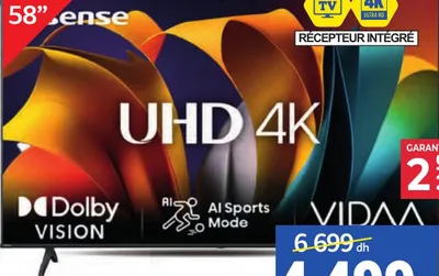 TV LED 58A6N/25N
