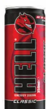 Boisson énergisante Hell 25cl
