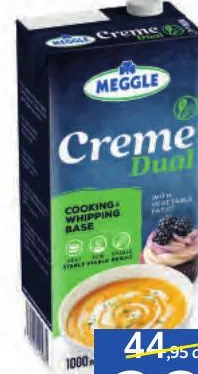 Crème dual Meggle 1L