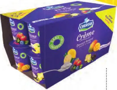 16 yaourts crème Chergui 110g