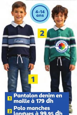 Pantalon en twill