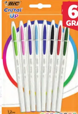 8 stylos à bille Crystal Up