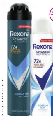 Déodorant atomiseur Rexona 200ml