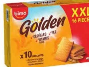 10 biscuits Golden 52g
