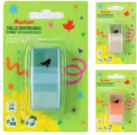 Taille crayon + gomme