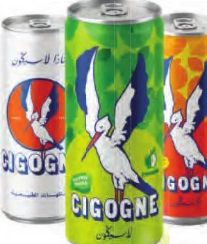 Boisson gazeuse La Cigogne 25cl