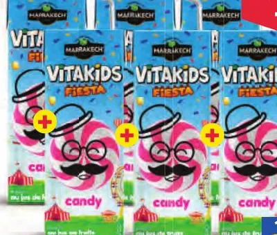 6 boissons fiesta candy Marrakech Kids 200ml