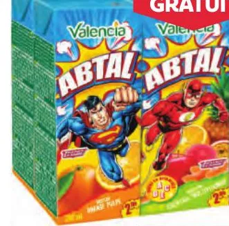 4 boissons Valencia Abtal 200ml