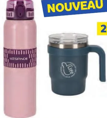 Gourde isotherme / Mug isotherme