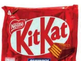 4 barres Kitkat Chunky 40g