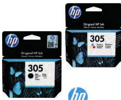 Cartouche d’encre 305 pour imprimante Deskjet
