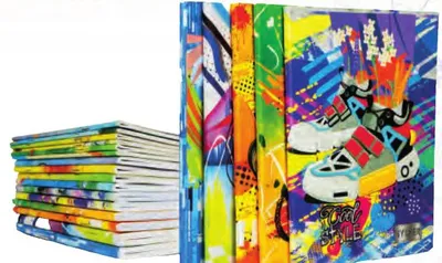 Cahier piqué 60g 48 pages Sylver 17x22cm