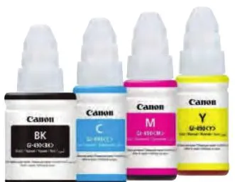 Bouteille d’encre GI-490 pour imprimante Pixma