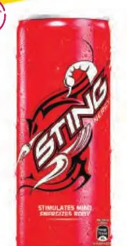 Boisson énergisante Sting 25cl