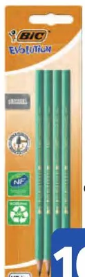4 crayons HB Conte Evolution
