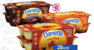 12 flans / crème dessert Danette 80g
