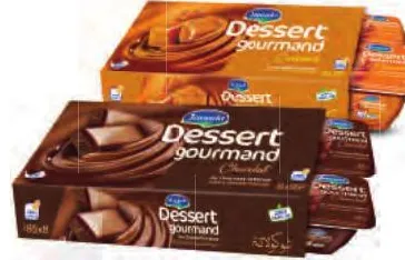 8 desserts gourmands Jaouda caramel / chocolat 85g