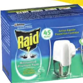 Diffuseur Raid +recharge 45 nuits