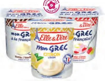Dessert Elle & Vire Mon Grec 125g