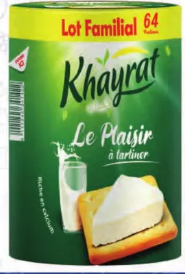 64 portions de préparation fromagère Khayrat