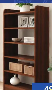 Meuble de rangement à 5 niveaux 60x29,5x119cm