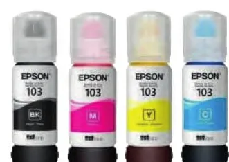 Bouteille d’encre 103 pour imprimante Ecotank