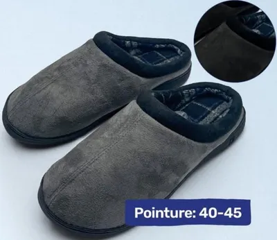 Pantoufle en dain pour hommes / نعل الرجال