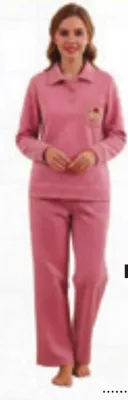 Pyjama en jacqard demi boutonné