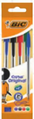 4 stylos à bille Cristal