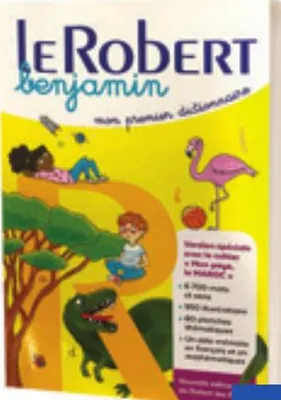 Dictionnaire Le Robert Benjamin maroc