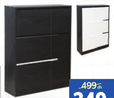 Meuble à chaussures à 3 niveaux