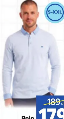 Polo col boutonné