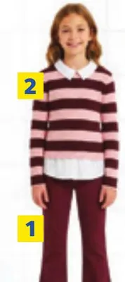 Pull chemise 2en1