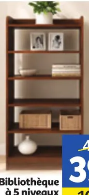Bibliothèque à 5 niveaux