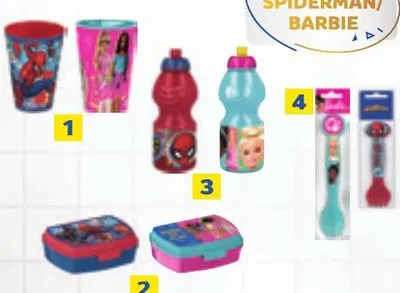 Gamme Spiderman / Barbie