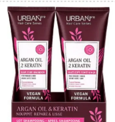 LOT Shampoing + Après Shampoing Agran Oil & Keratin Urban Care