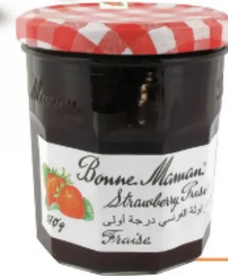 Confiture Bonne Maman Fraises / Abricot 370g