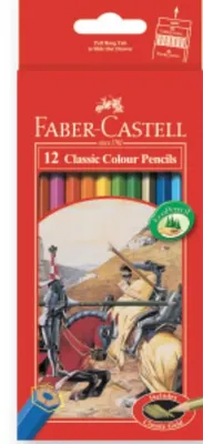 Crayons couleurs Faber Castell x12