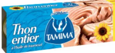 X4 Thon Tamima Hulle végétale /Sauce tomate 80g