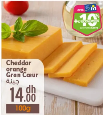 Cheddar orange Gran Cœur