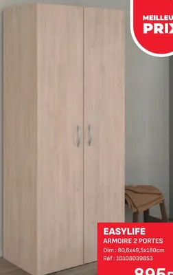 ARMOIRE 2 PORTES