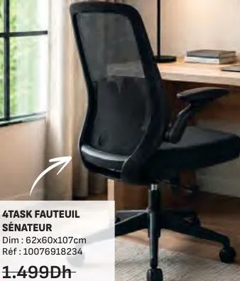 4TASK FAUTEUIL SÉNATEUR