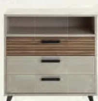 COMMODE 3 TIROIRS + 1 NICHE - BRAVO
