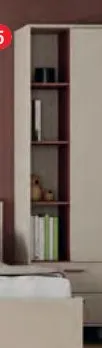 MILLES 5. BIBLIOTHEQUE 2 PORTES + 2 NICHES