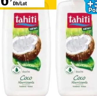 Lot de 2 gels douche Tahiti 250ml x 2