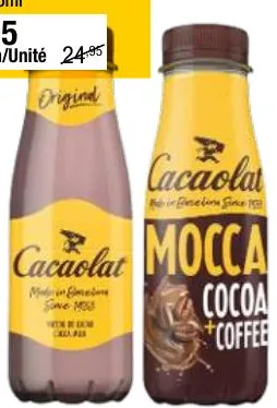 Lait aromatisé Original / Mocca Cacaolat 275ml