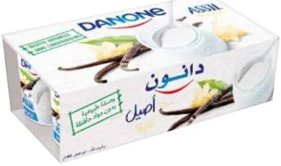 Pack de 8 yaourts fermes Danone Yawmy Assil 110g x 8
