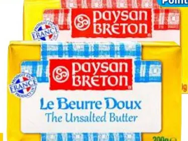 Beurre doux / demi sel Paysan Breton 200g