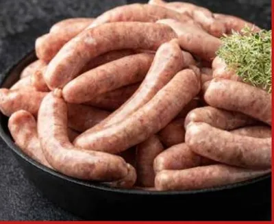 Merguez de poulet premium (filet et cuisse) nature / épicée