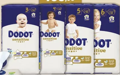 DODOT sensitive Tailles 3 à 6